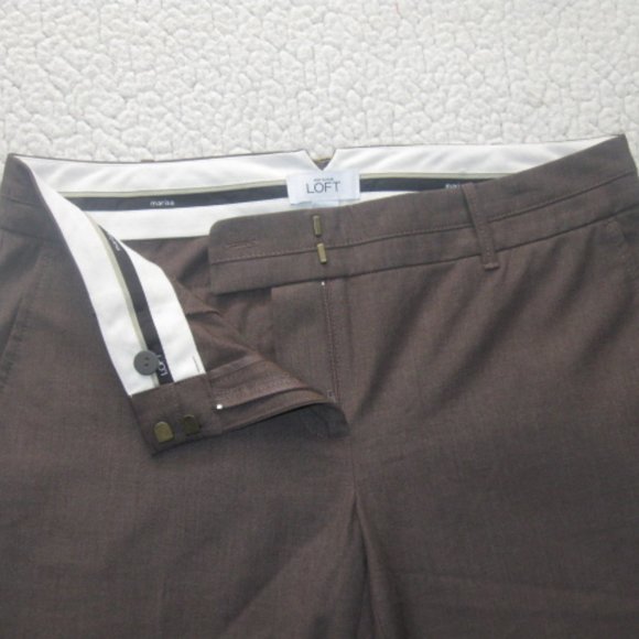 Ann Taylor LOFT marisa Brown Trousers - Picture 4 of 6